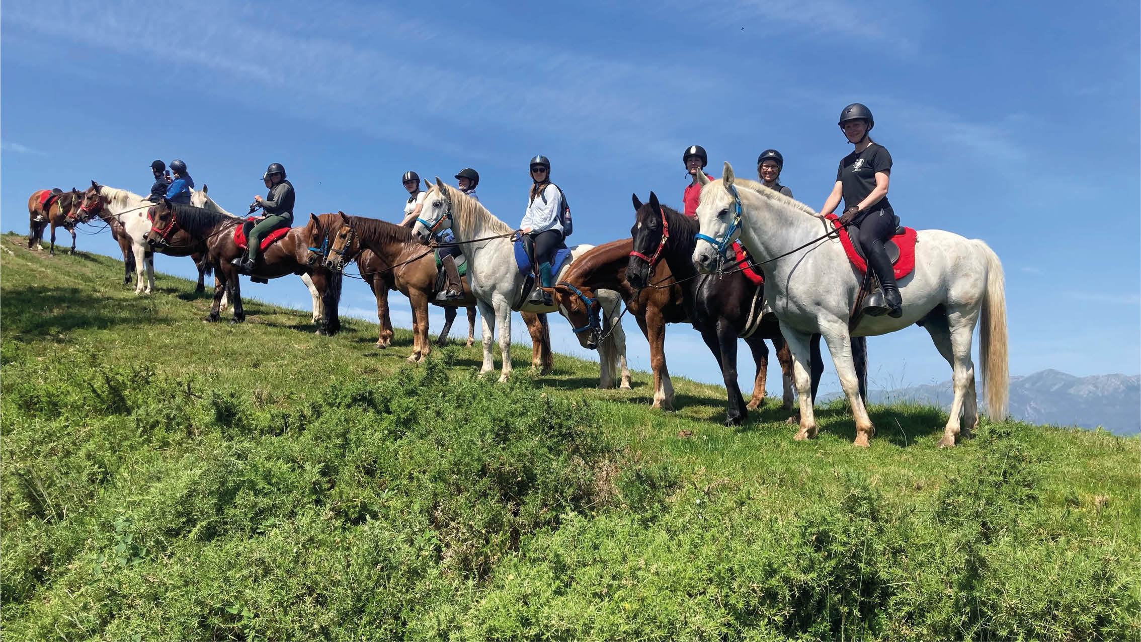 RIDNING I NATIONALPARK
